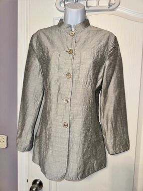 Armani Jeans Linen Blend Blazer Jacket | Made in Italy | Size 42 (M)